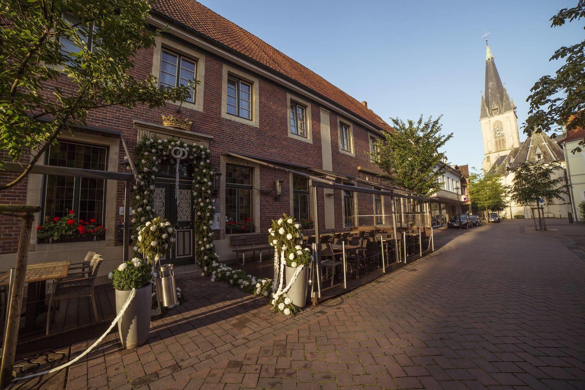 Hotel Zur Krone Gescher Buitenkant foto